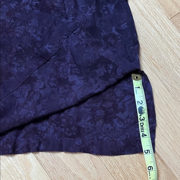 Kupu Kupu Purple Floral Blouse - Picture 7 of 7